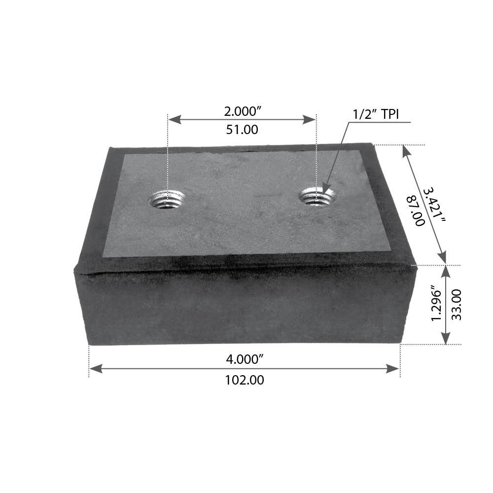 Fortpro Motor Mount for International-Navistar - Replaces M17329