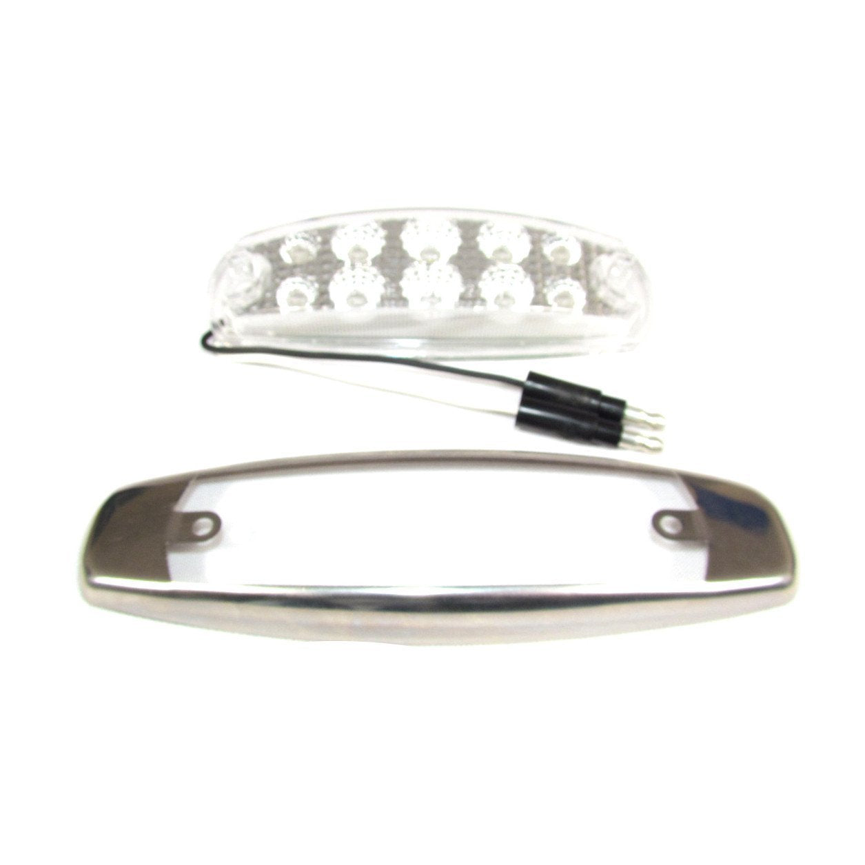 Oval Marker Light 10 Led - Clear - Amber | F235139
