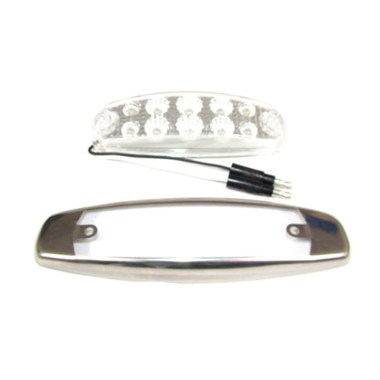 Oval Marker Light 10 Led - Clear - Amber | F235139
