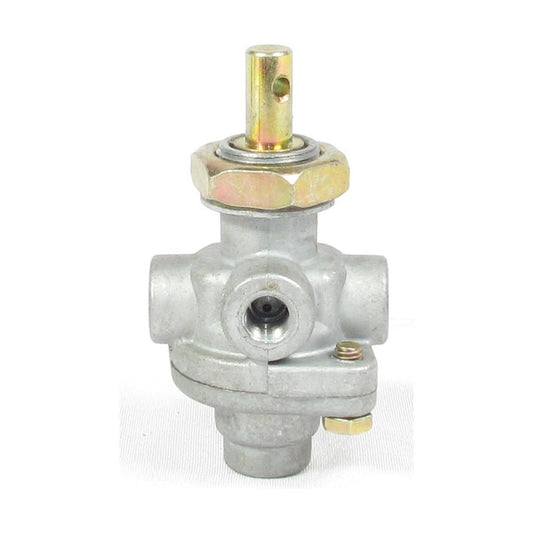 Fortpro PP-1 Push Pull Valve with Knob, All Ports 1/8" Replacement for Bendix 276566, Haldex KN20021 | F224616