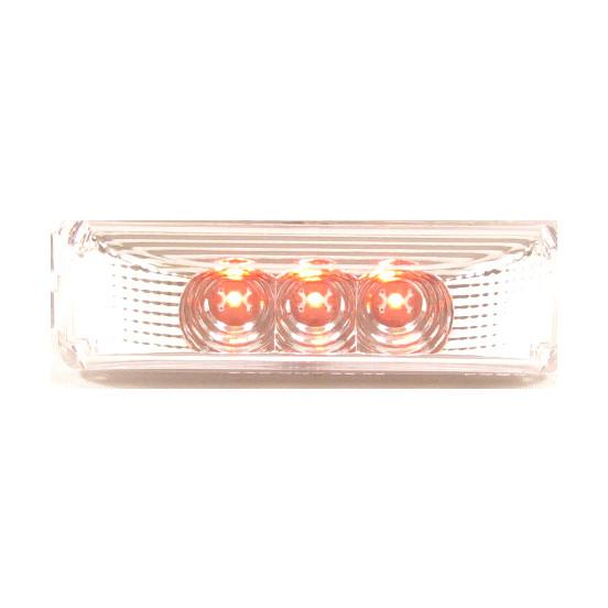 Fortpro Rectangular Side Marker Led Light with 3 LEDs