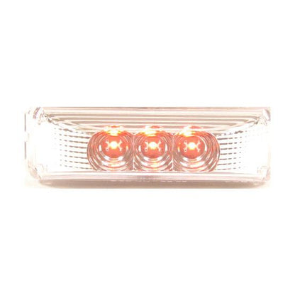 Fortpro Rectangular Side Marker Led Light with 3 LEDs