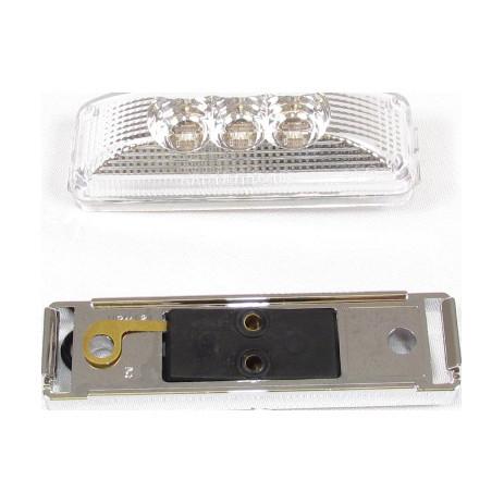 Fortpro Rectangular Side Marker Led Light with 3 LEDs