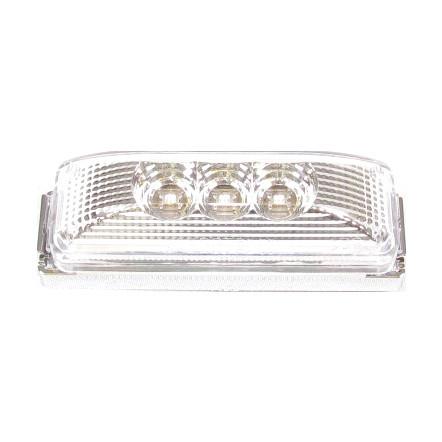 Fortpro Rectangular Side Marker Led Light with 3 LEDs