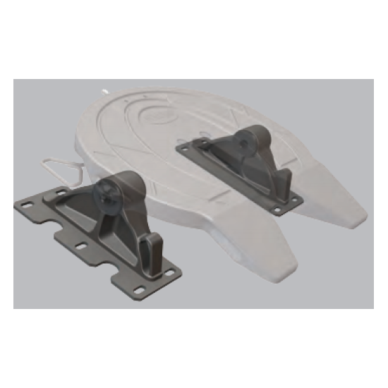 Holland Fifth Wheel Assembly with FW35 Top Plate and Brackets | FW35Y800XL00
