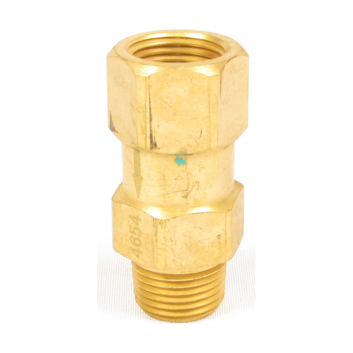 Fortpro SC-3 Single Check Valve 1/2" NPT Ports, Female Inlet, Male Oulet | F224654