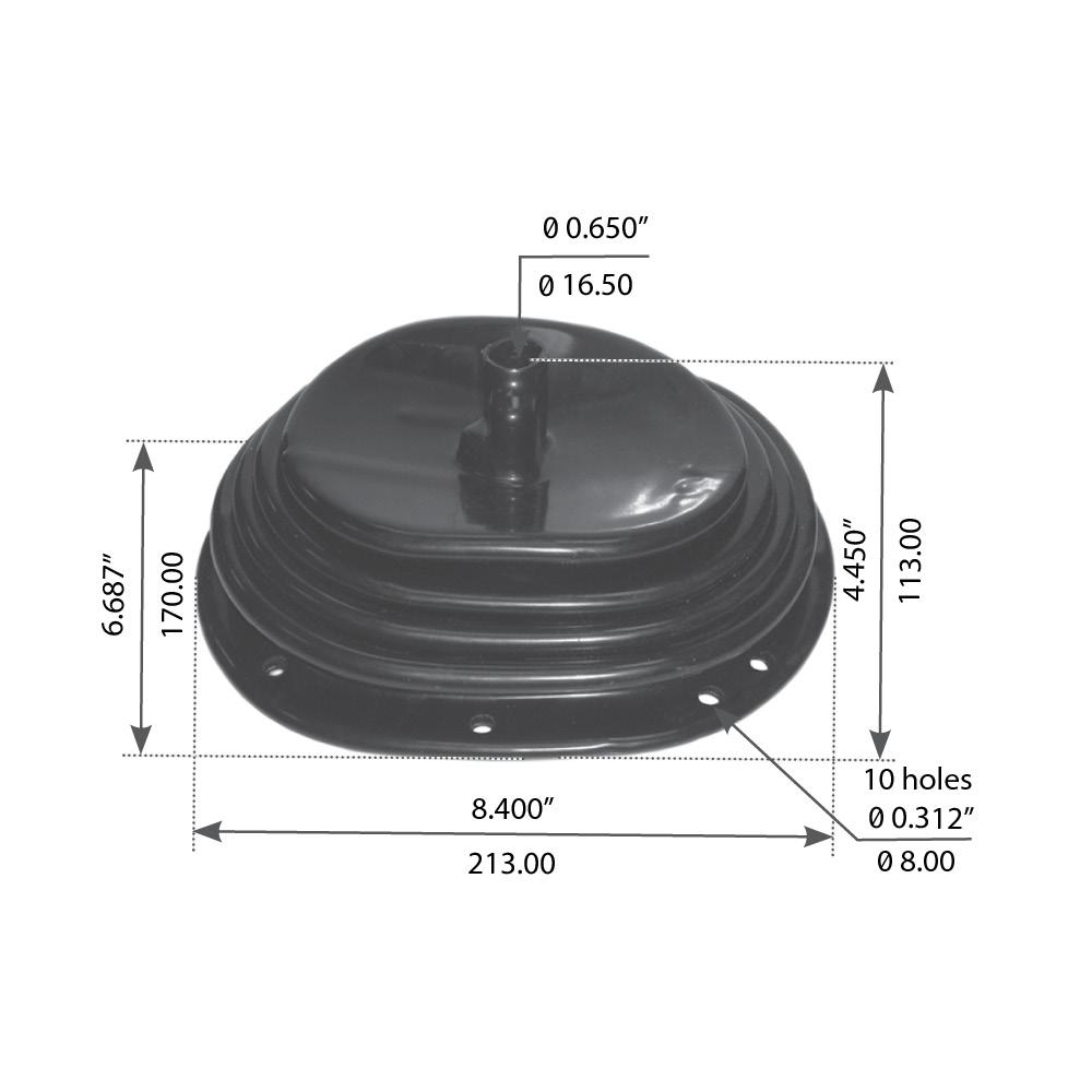 Shifter Boot For International Navistar IHC S-Series/4000 Series - (2014834)