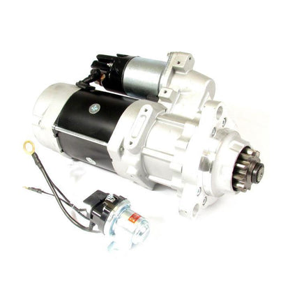 Fortpro F235414 39MT 24V STARTER with OCP, IMS and Rotable Flange Compatible with Ford Freightliner Kenworth | Replaces DELCO 8200330, 10461024, 10461030